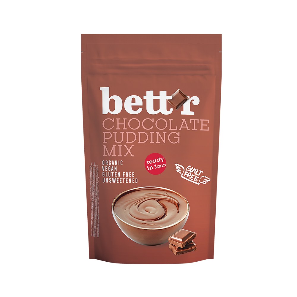 Bettr Chocolate Pudding Mix Fairhaven Wholefoods Ltd